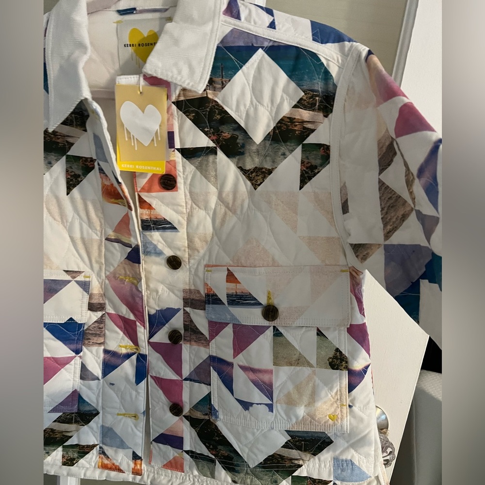 Kerri Rosenthal quilted sunset jacket